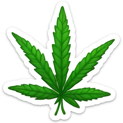 Weed  sticker
