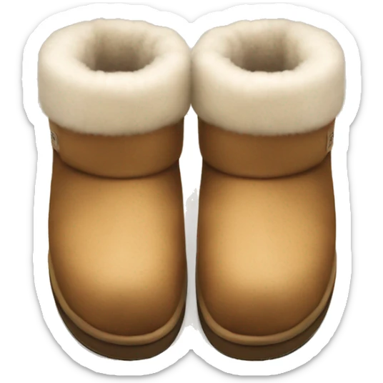 UGG slippers  sticker
