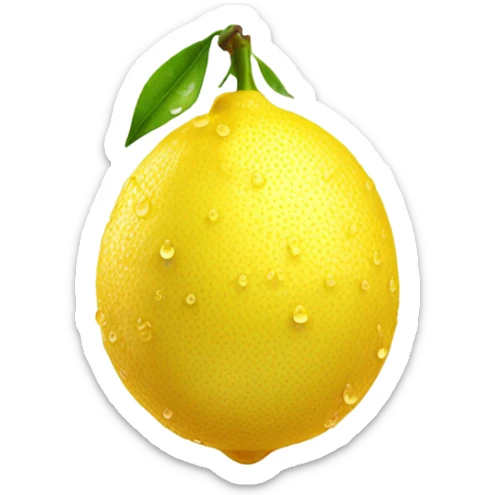 lemon sticker