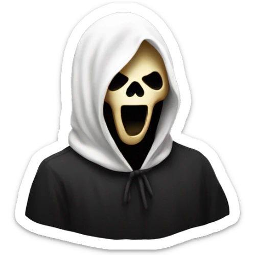Ghostface sticker