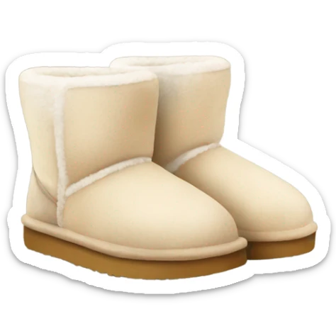 UGG slippers  sticker