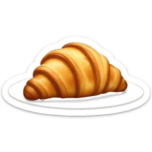 Croissant sticker
