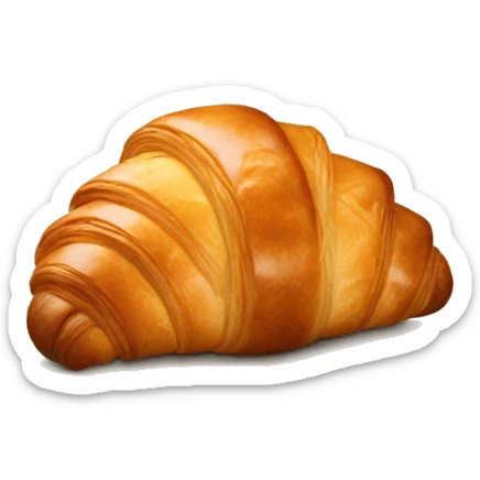 Croissant sticker