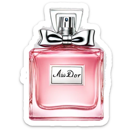 miss dior perfume  sticker