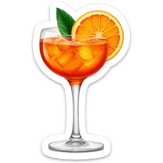 Aperol spritz sticker