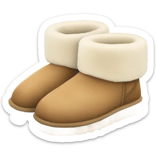 UGG slippers  sticker