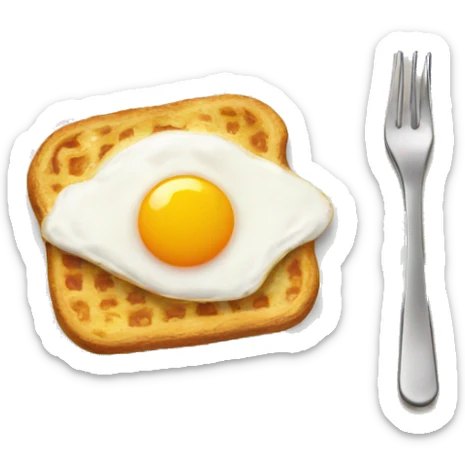 Breakfast sticker