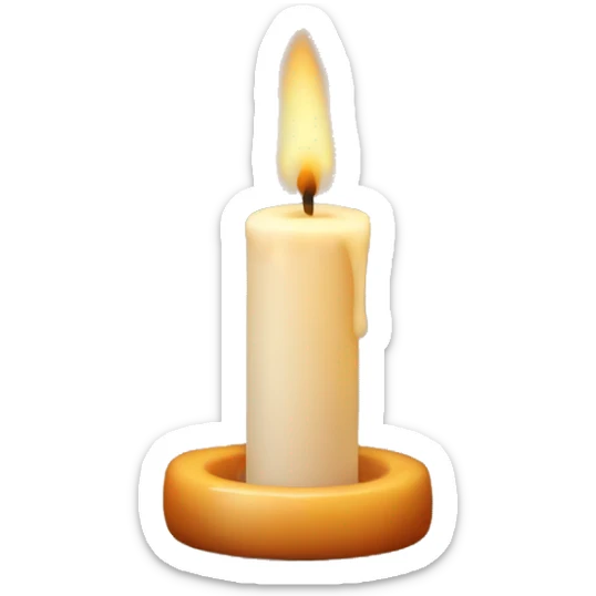 candle sticker