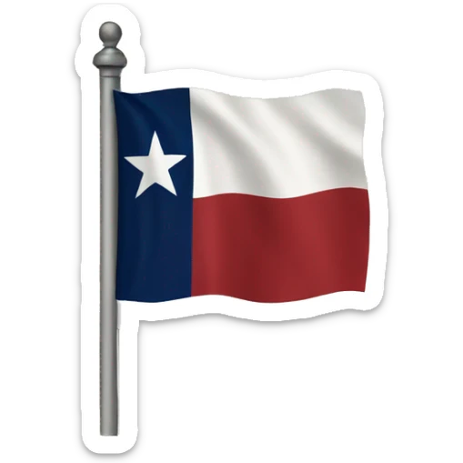 texas flag sticker