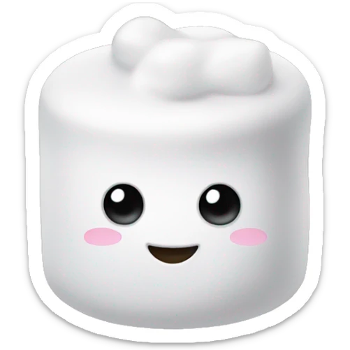 Marshmallow  sticker
