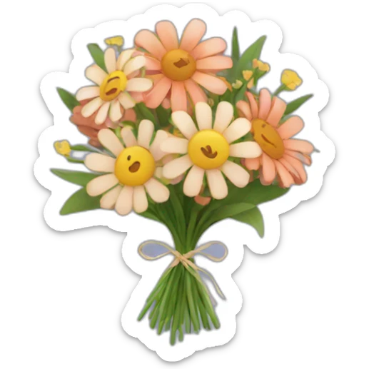 Flower bouquet  sticker