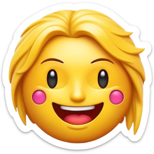 Cinematic Realistic Hollywood Pop Culture Emoji, featuring an iconic portrayal of film industry glamour rendered with vibrant textures and dynamic, cinematic lighting. sticker