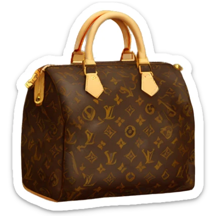 Louis Vuitton bag sticker