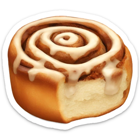 cinnamon roll sticker