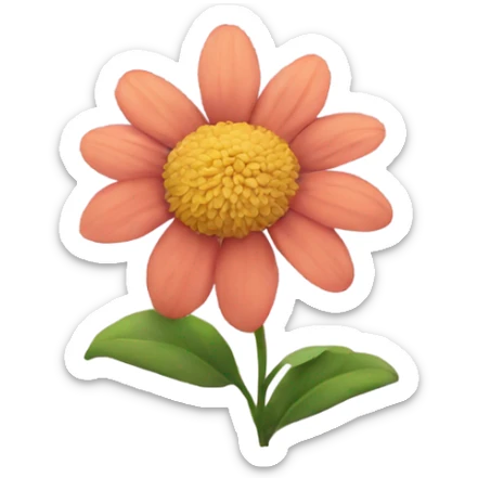 Flowers sticker