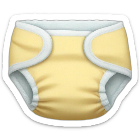 Diaper sticker