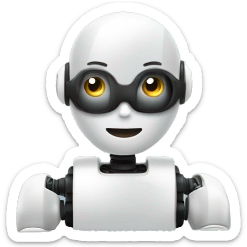 robot de ia de la secretaria de movilidad de villavicencio sticker