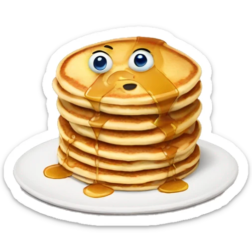 Pancakes sticker