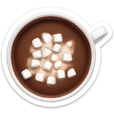 Hot chocolate  sticker