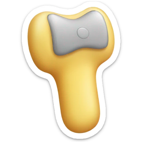 Back massager sticker