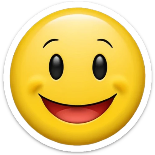 einen Button für YouTube auf dem ein Smilie mit einem daumen nach oben zu sehen ist. sticker