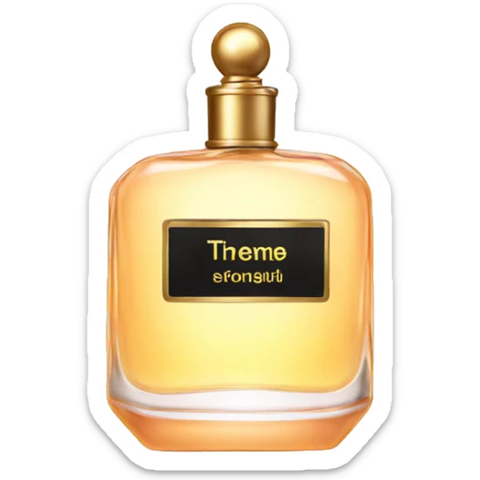 perfume sticker