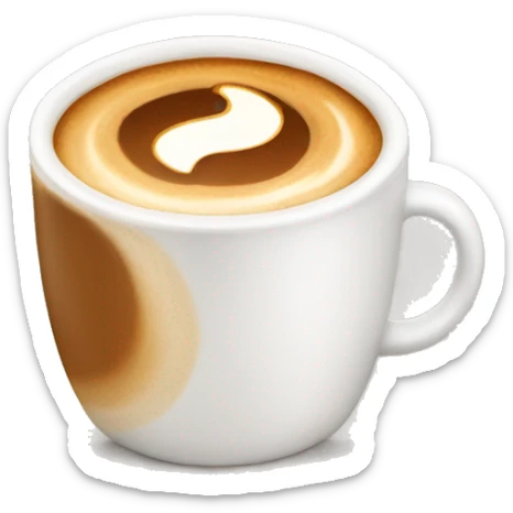 Latte  sticker