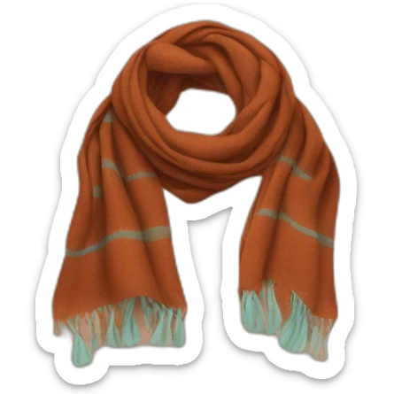scarf  sticker