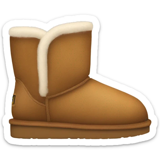 Ugg slippers sticker