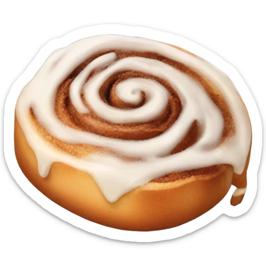 Cinnamon roll sticker