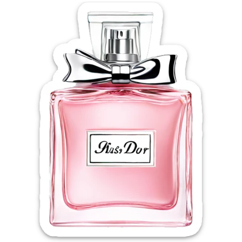 Miss dior perfume sticker