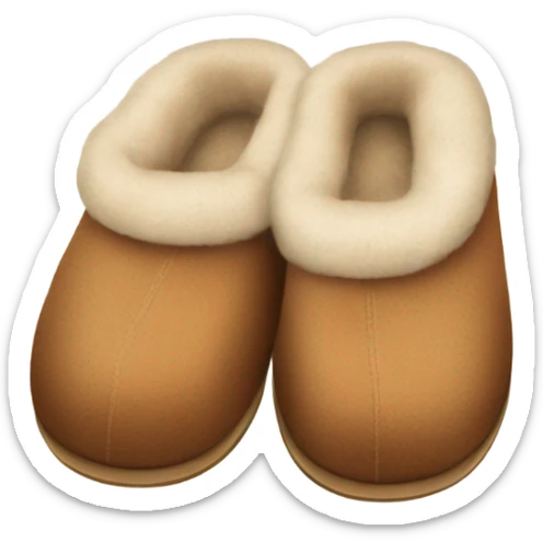 UGG slippers  sticker