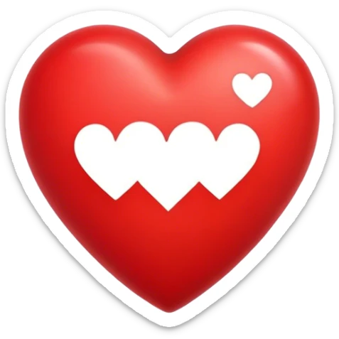 сердце sticker