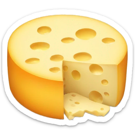 cheese sticker