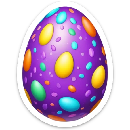 Easter sticker