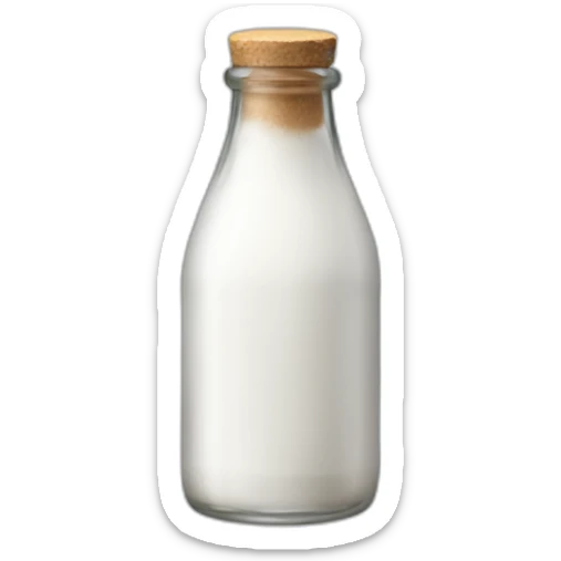 bottle of sugar sticker