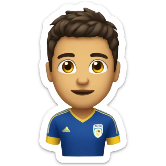 Toma mi foto de perfil y crea emojis sobre soccer sticker
