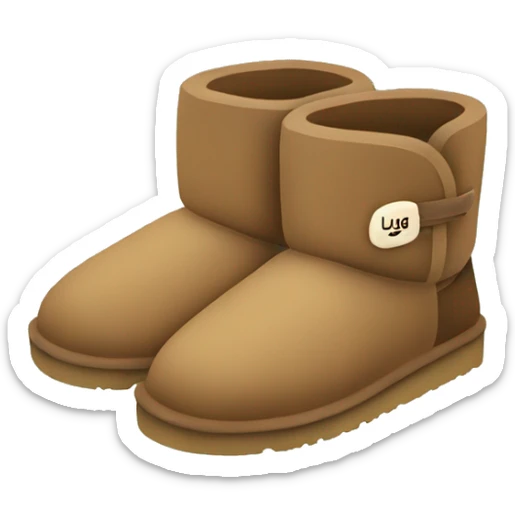 UGG slippers  sticker