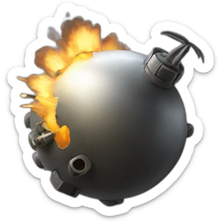 bomb sticker