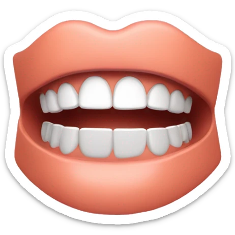 Mouth guard you sleep in, just the mouth guard with the words guard girl squad  sticker