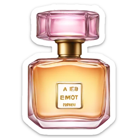 Perfume sticker