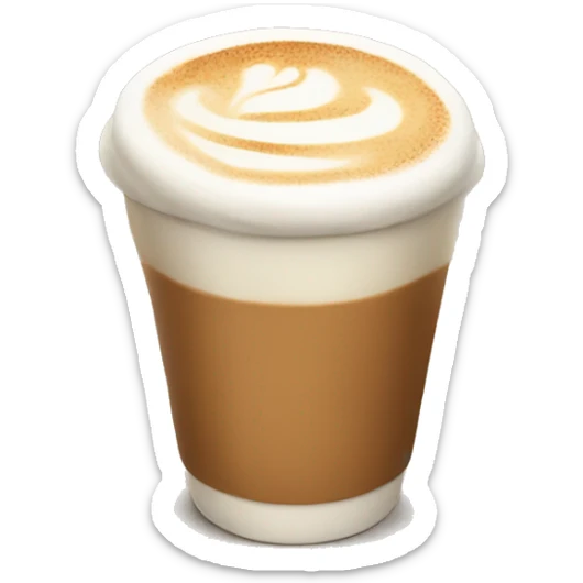 Latte sticker