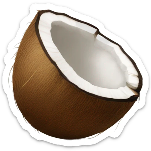 coconut sticker