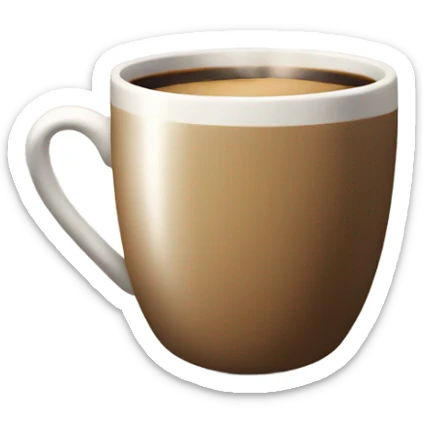 Coffee cup  sticker