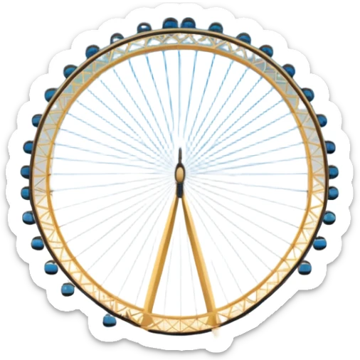 golden eye londra sticker