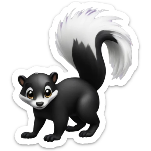 skunk sticker
