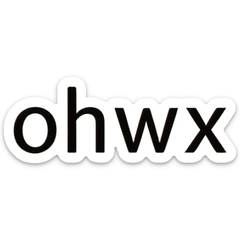 Chinese Characters sticker