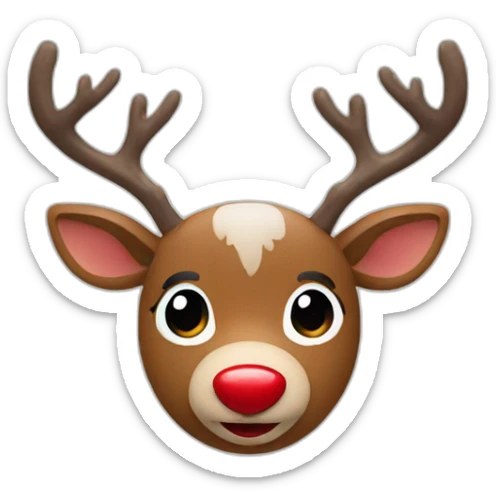 rudolph sticker