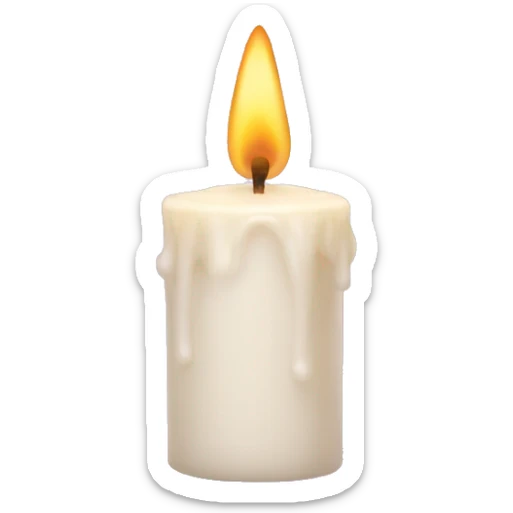 candle sticker
