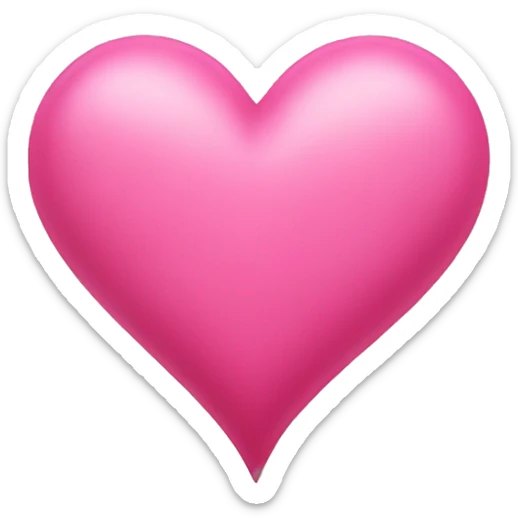 Pink Heart sticker
